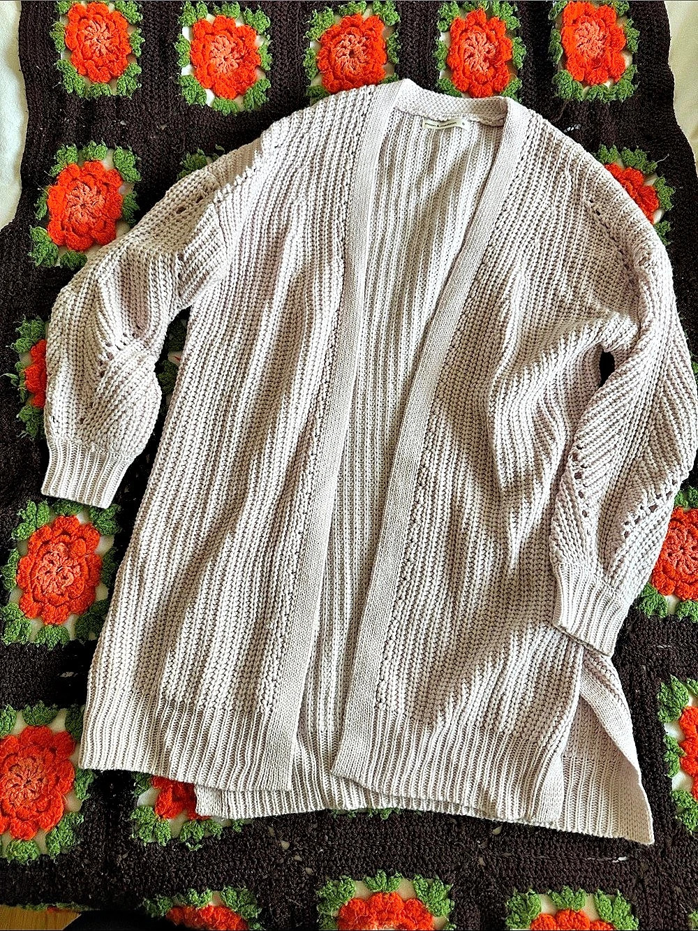moon & madison Knit Cardigan pink Small Like New